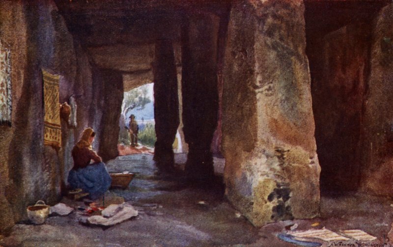 Cueva prehistórica, Antequera de Alexander Wallace Rimington