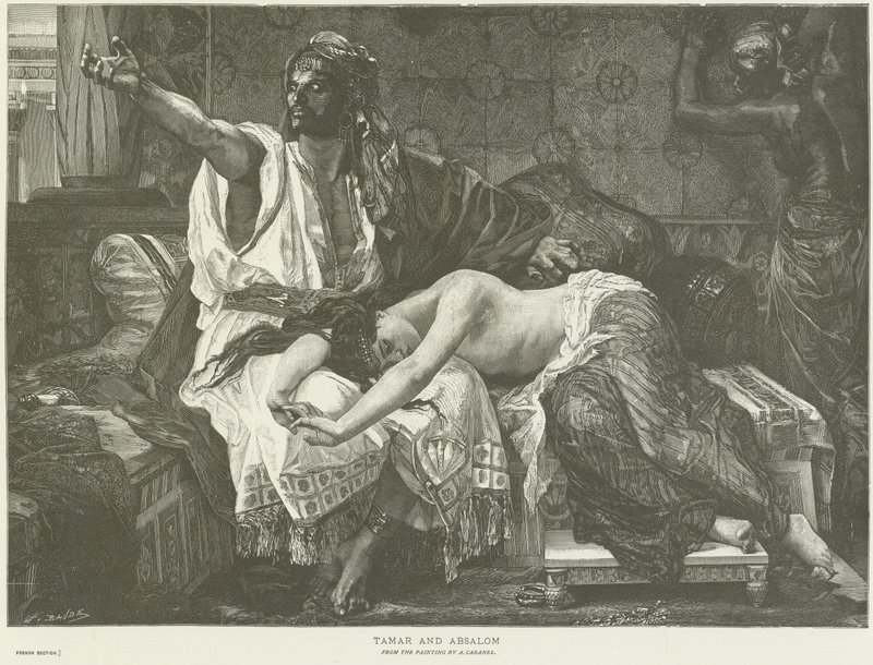 Tamar y Absalón de Alexandre Cabanel