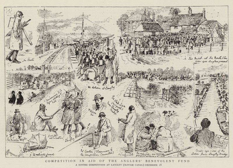 Competencia en Ayuda del Fondo Benéfico de Pescadores de Alfred Chantrey Corbould