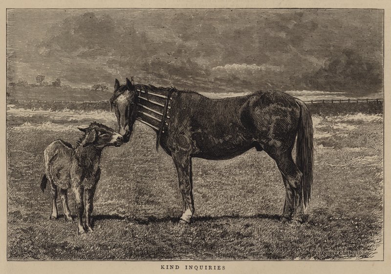 Amables consultas de Alfred Chantrey Corbould