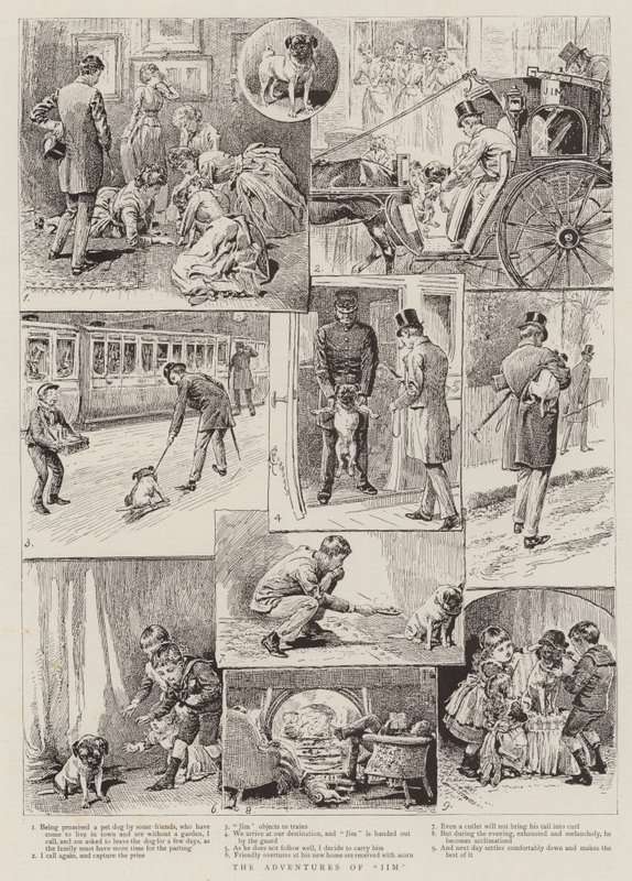 Las aventuras de Jim de Alfred Chantrey Corbould