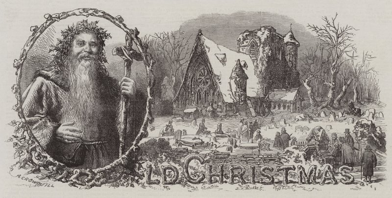 Vieja Navidad de Alfred Crowquill