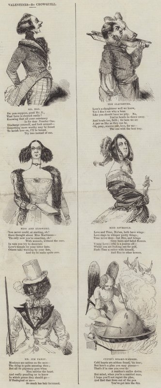 San Valentín de Alfred Crowquill