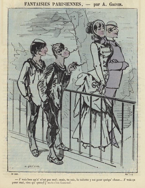 Fantasías parisinas de Alfred Grevin