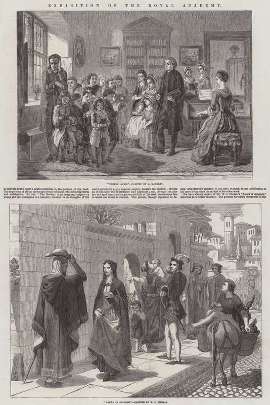 Exposición de la Real Academia de Alfred Rankley