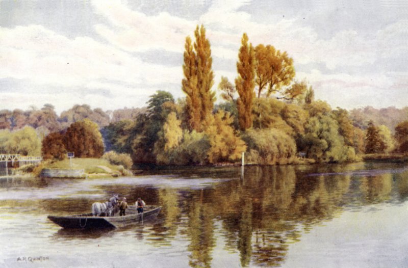 Cookham Ferry de Alfred Robert Quinton