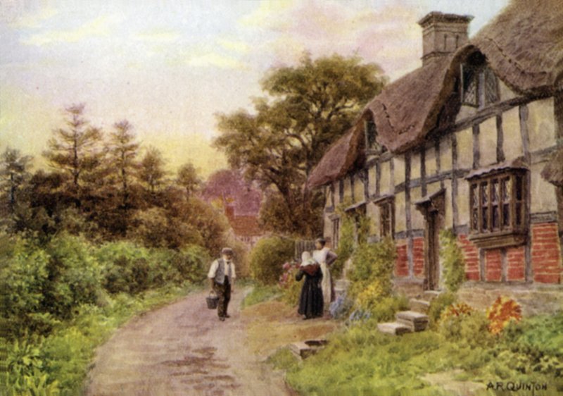 Atardecer, Elmley Castle, Worcester de Alfred Robert Quinton