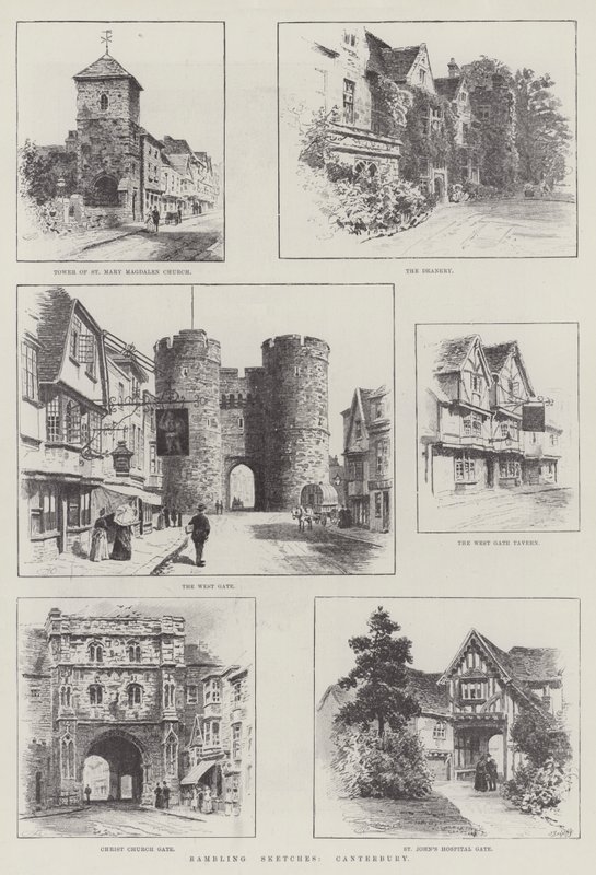 Bocetos Ambulantes, Canterbury de Alfred Robert Quinton