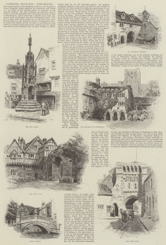 Bocetos ambulantes, Winchester de Alfred Robert Quinton