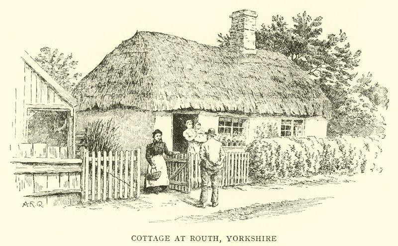 La cabaña en Routh, Yorkshire de Alfred Robert Quinton