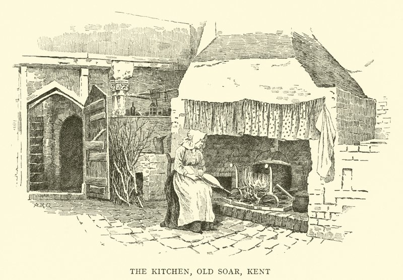 La cocina, Old Soar, Kent de Alfred Robert Quinton