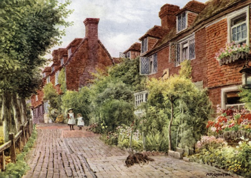 Los paseos, Groombridge, Kent de Alfred Robert Quinton