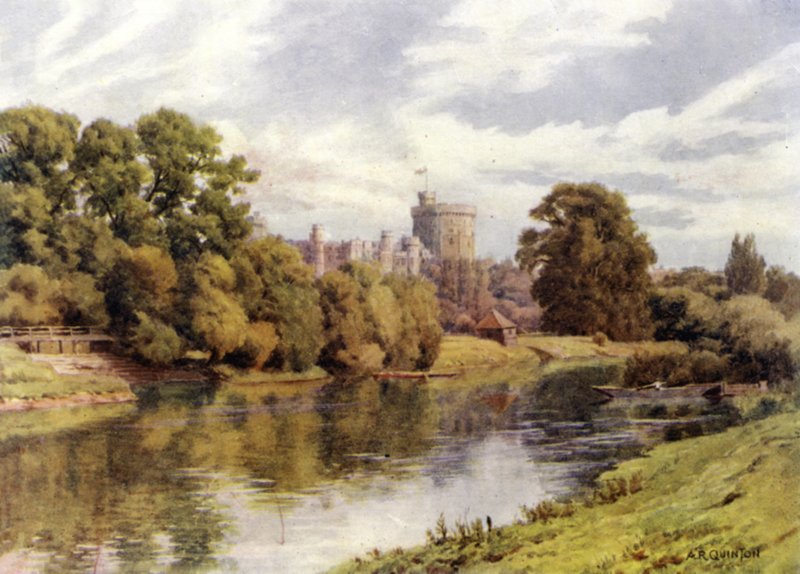 Castillo de Windsor de Alfred Robert Quinton