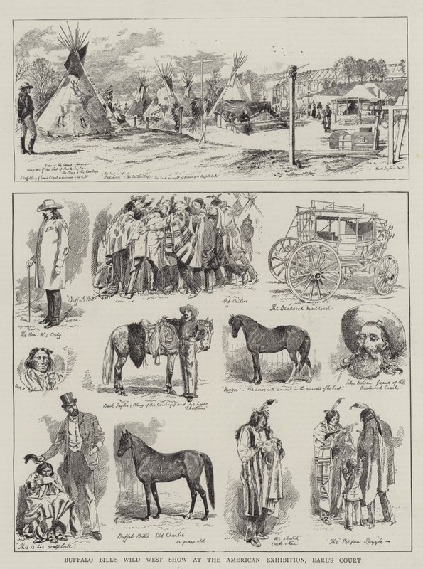 El espectáculo del Salvaje Oeste de Buffalo Bill en la Exposición Americana, Earl