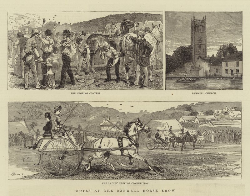 Notas en la Exposición de Caballos de Banwell de Alfred Chantrey Corbould