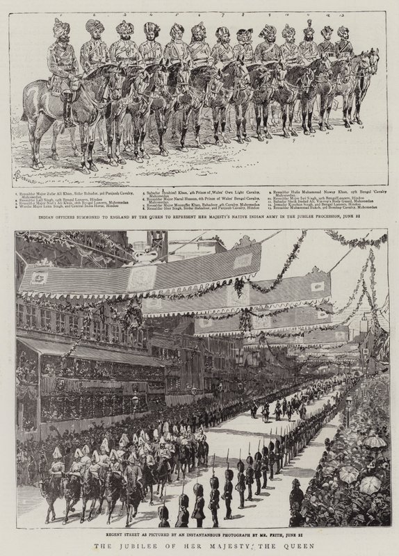 El Jubileo de Su Majestad la Reina de Alfred Chantrey Corbould