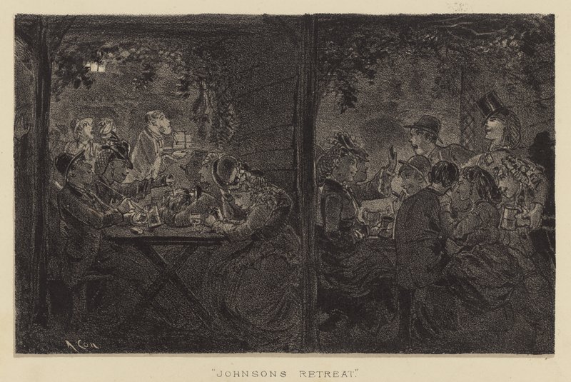 El retiro de Johnson de Alfred Concanen