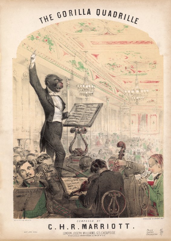 El cuadrille del gorila de Alfred Concanen