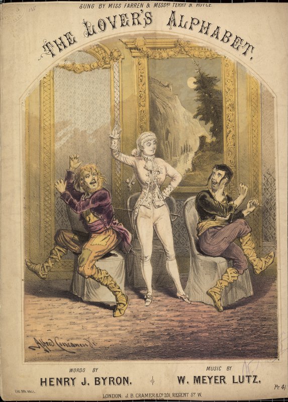 El alfabeto del amante de Alfred Concanen