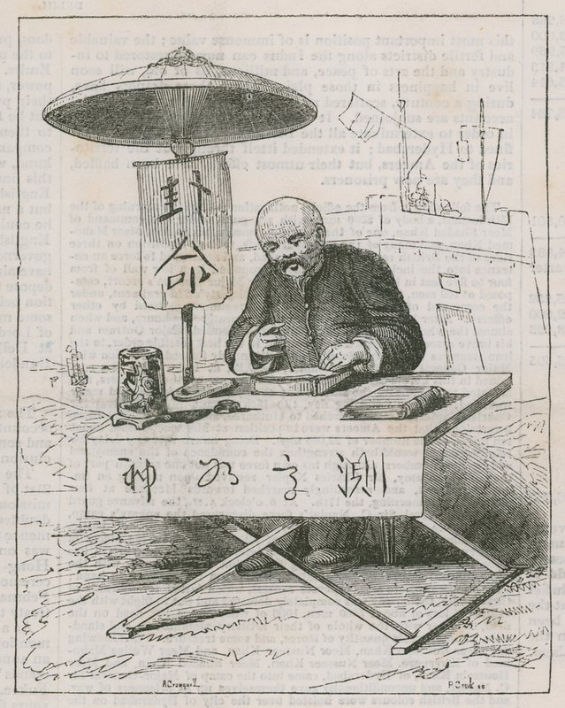 Escritura china; Una visita a la colección china de Alfred Crowquill