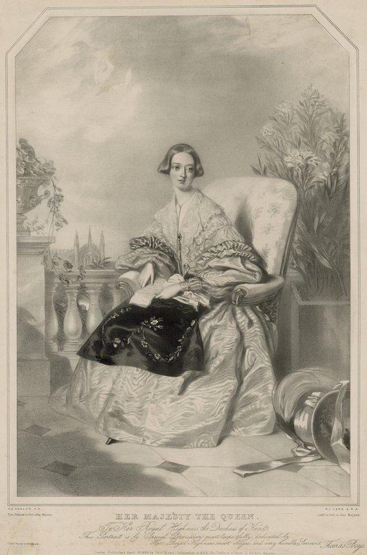 Reina Victoria de Alfred Edward Chalon