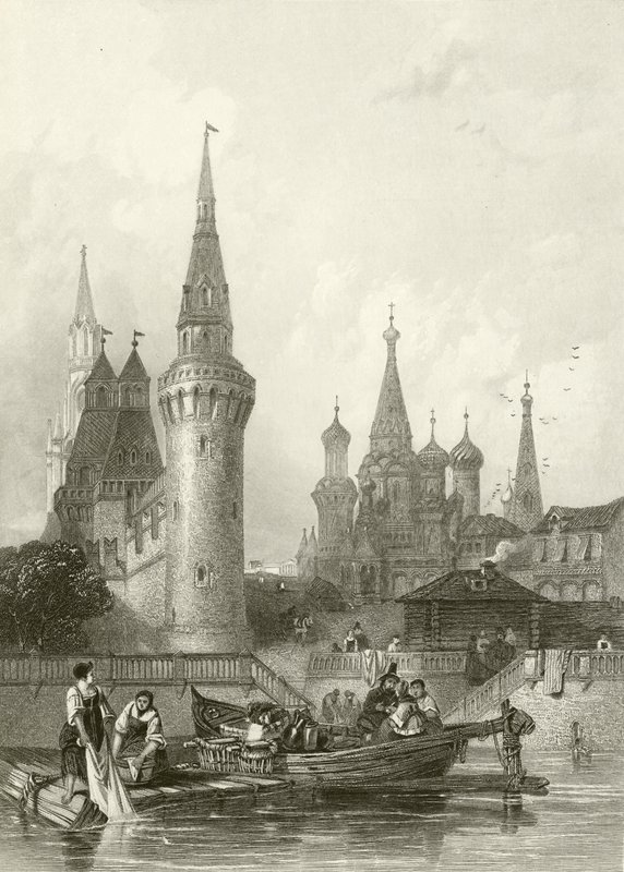 La Iglesia de Vasili Blagennoi de Alfred Gomersal Vickers