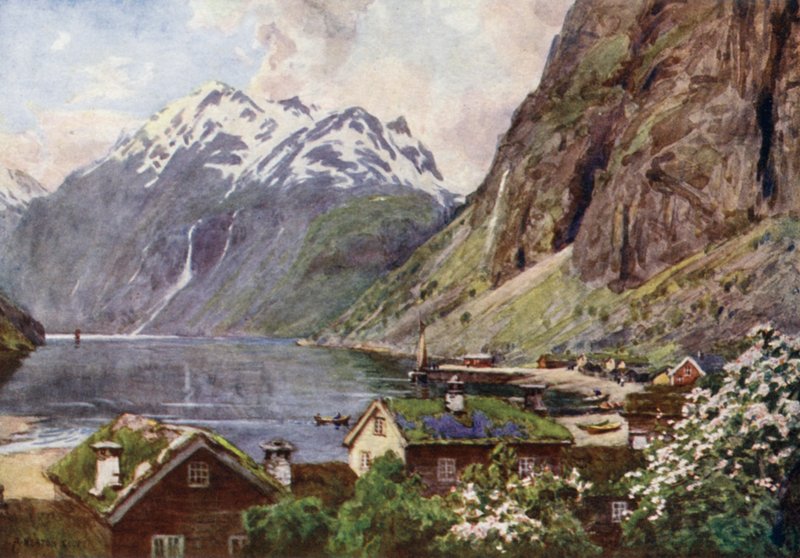 Geiranger Fjord de Alfred Heaton Cooper