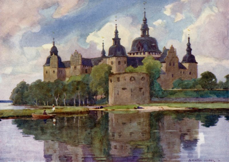 castillo de Kalmar de Alfred Heaton Cooper