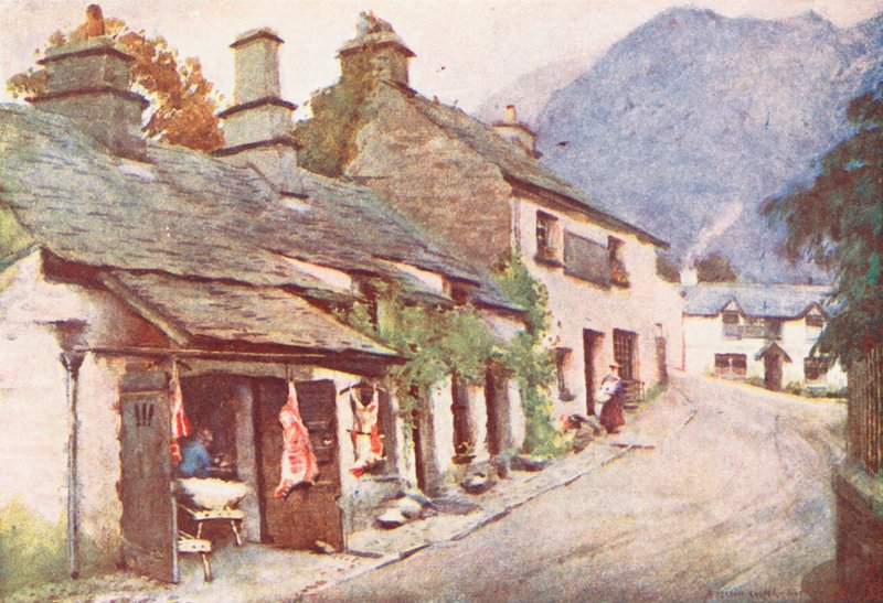 Distrito de los Lagos: Coniston Village, the Old Butcher