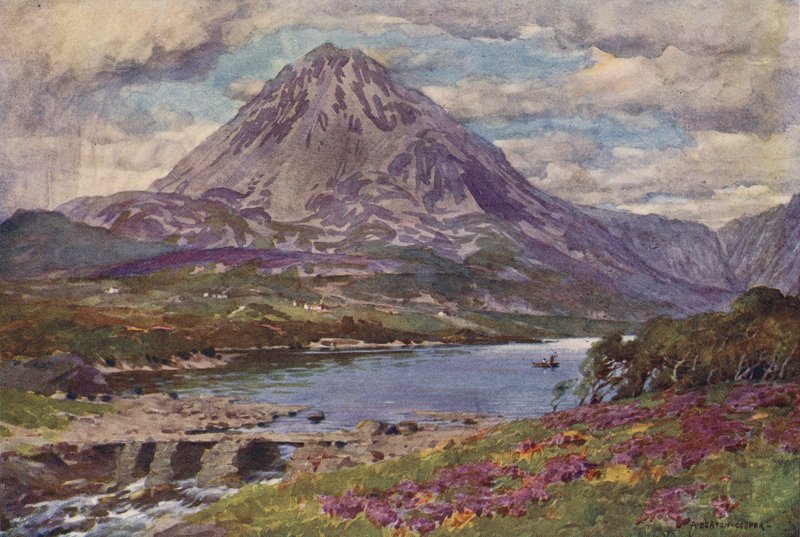 Monte Errigal, Gweedore, Condado de Donegal de Alfred Heaton Cooper