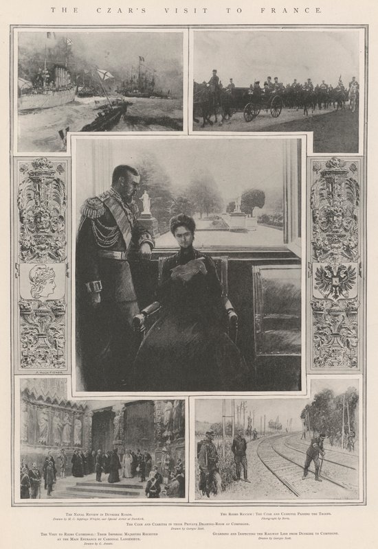 La visita del Zar a Francia de Alfred Hugh Fisher