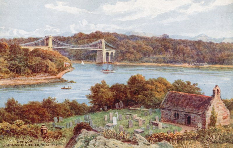 Bangor, Iglesia de Llandisillio, Anglesey de Alfred Robert Quinton