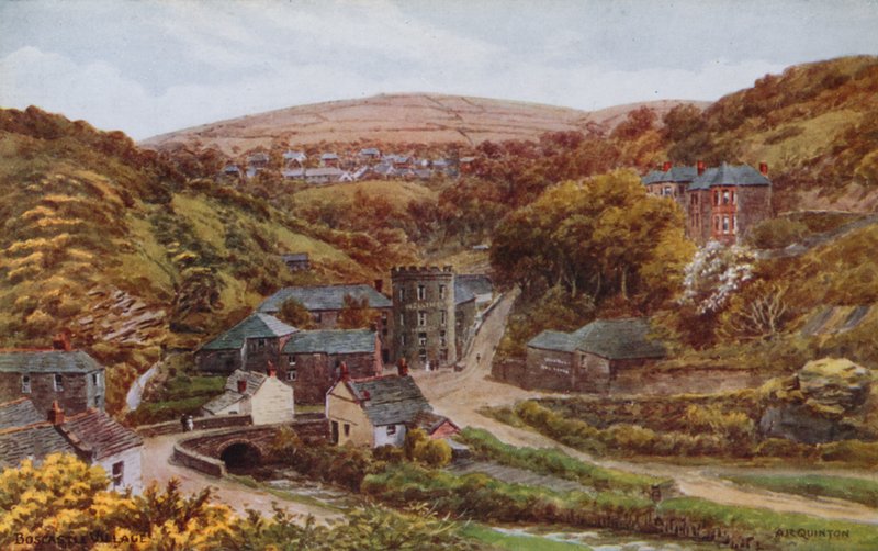 Pueblo de Boscastle de Alfred Robert Quinton