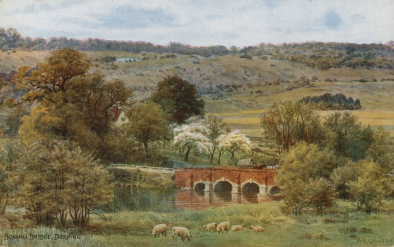 Puente de Boxhill, Dorking de Alfred Robert Quinton