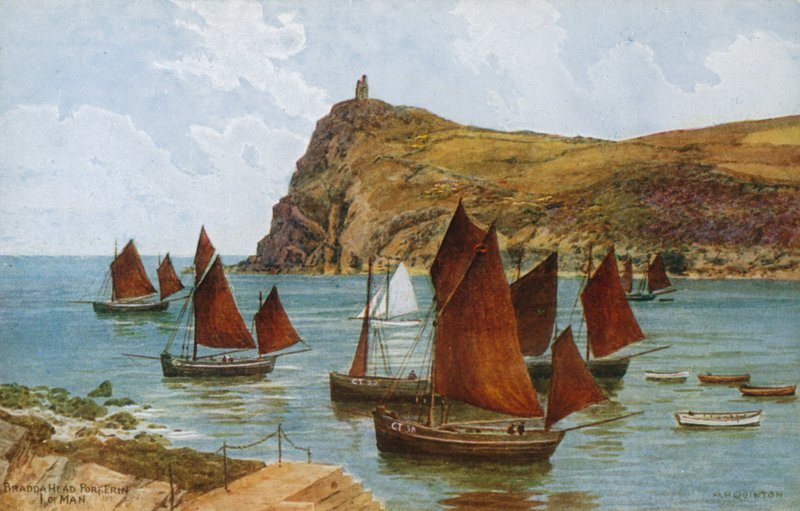 Bradda Head, Port Erin, Isla de Man de Alfred Robert Quinton