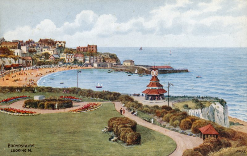 Broadstairs, mirando al norte de Alfred Robert Quinton