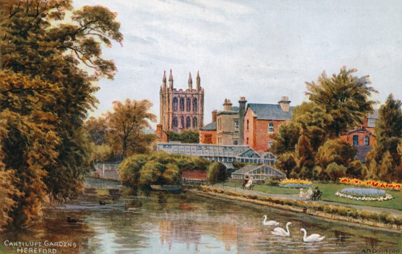 Jardines Cantilupe, Hereford de Alfred Robert Quinton
