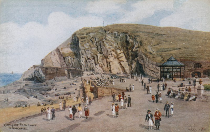 Paseo de Capstone, Ilfracombe de Alfred Robert Quinton