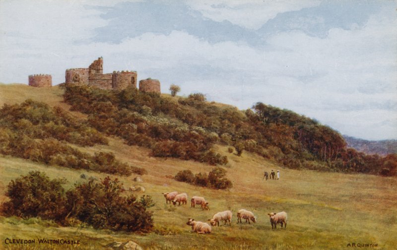 Clevedon, Castillo de Walton de Alfred Robert Quinton