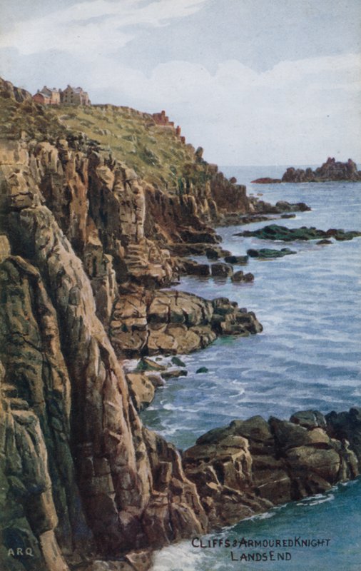 Acantilados y Caballero Armado, Finisterre de Alfred Robert Quinton