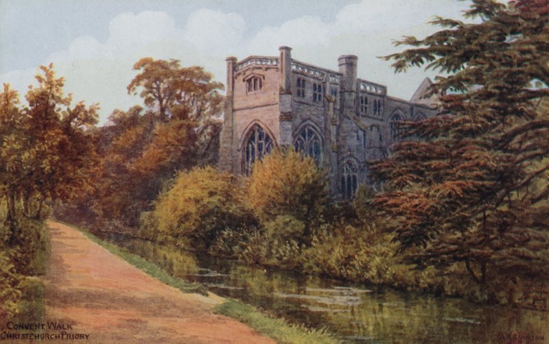 Paseo del Convento, Priorato de Christchurch de Alfred Robert Quinton