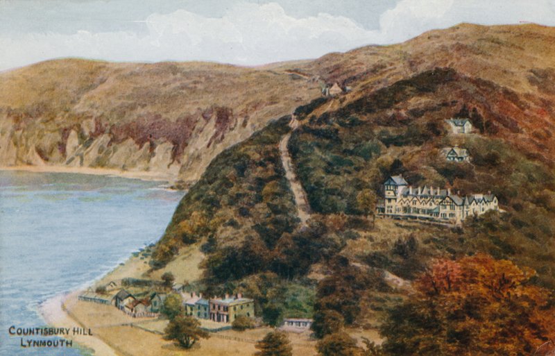 Colina de Countisbury, Lynmouth de Alfred Robert Quinton