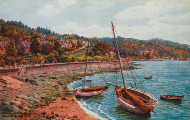 Grange-over-Sands, desde el muelle de Alfred Robert Quinton