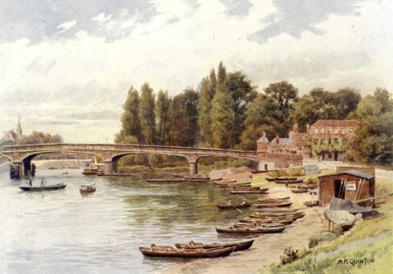 Puente de Hampton de Alfred Robert Quinton