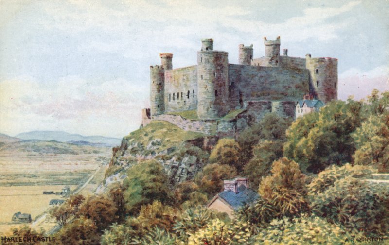 Castillo de Harlech de Alfred Robert Quinton