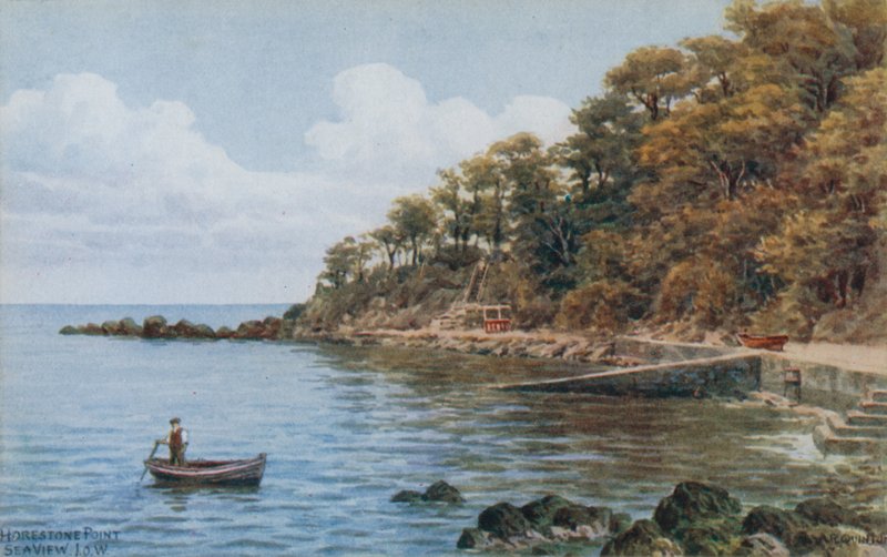 Horestone Point, Vista al Mar, I O W de Alfred Robert Quinton