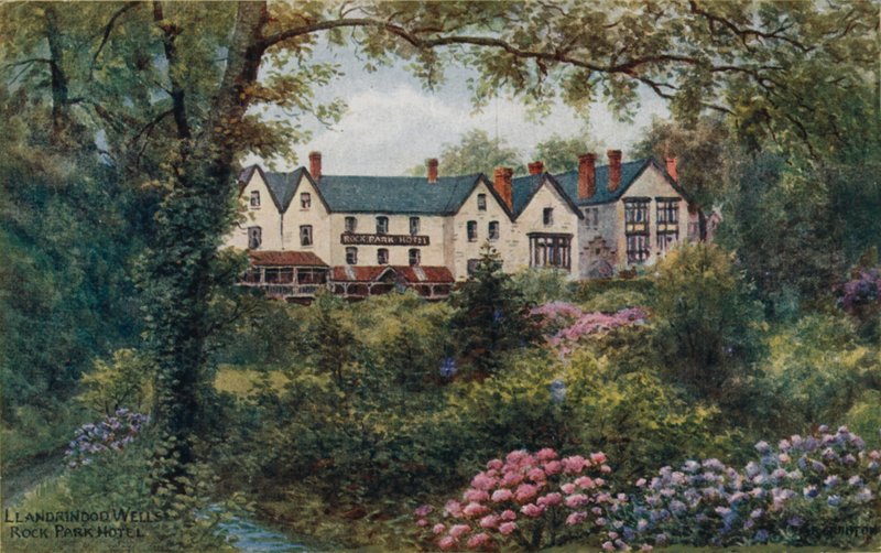 Llandrindod Wells, Hotel Rock Park de Alfred Robert Quinton
