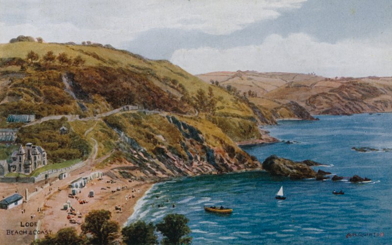 Looe, playa y costa de Alfred Robert Quinton