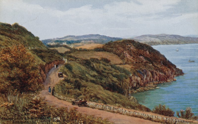 Paseo marítimo y Paseo de los Obispos, Torquay de Alfred Robert Quinton