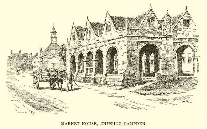 Casa del Mercado, Chipping Campden de Alfred Robert Quinton